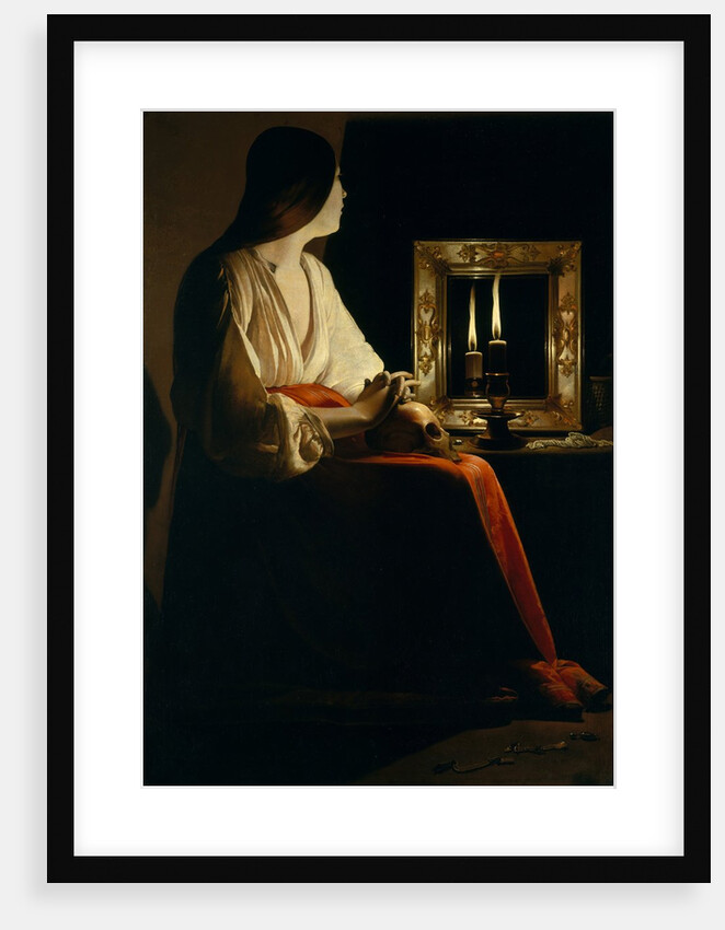 The Penitent Magdalen, ca. 1640 by Georges de la Tour