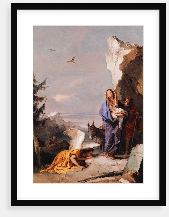 The Flight into Egypt, ca. 1767-70 by Giovanni Battista Tiepolo