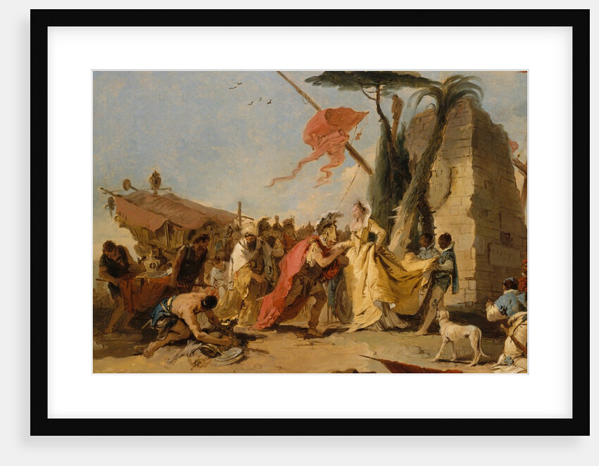 The Meeting of Antony and Cleopatra, ca. 1745-47 by Giovanni Battista Tiepolo