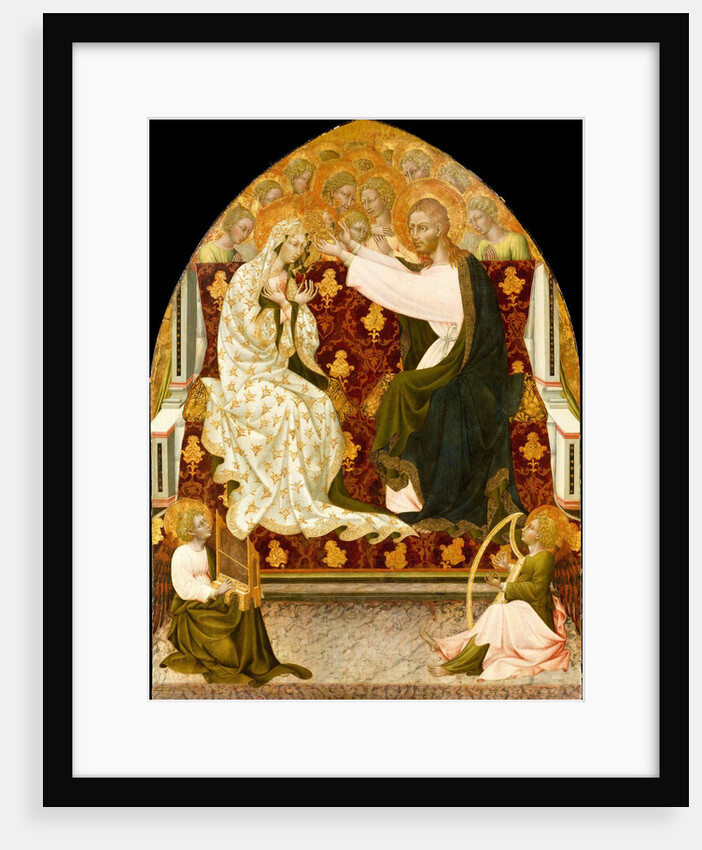 Coronation of the Virgin, ca. 1455 by Giovanni di Paolo