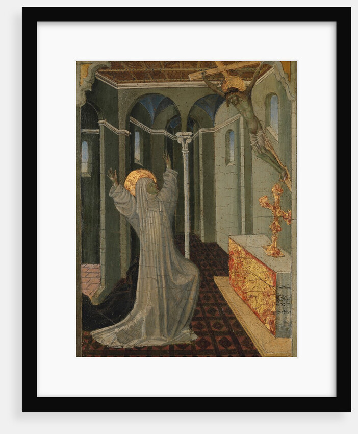 Saint Catherine of Siena Receiving the Stigmata, ca. 1447-65 by Giovanni di Paolo