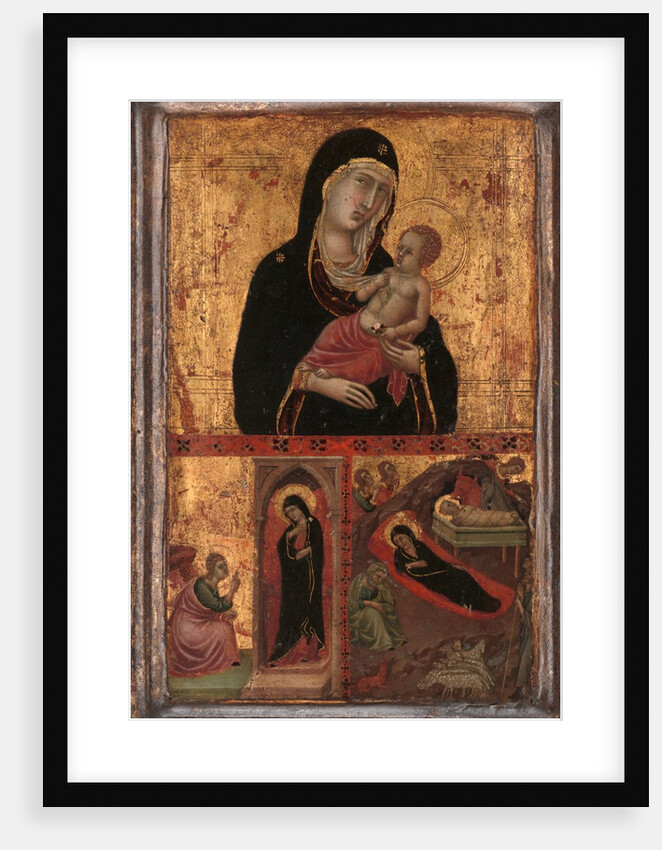 Madonna and Child with the Annunciation and the Nativity, ca. 1310-15 by Goodhart Master