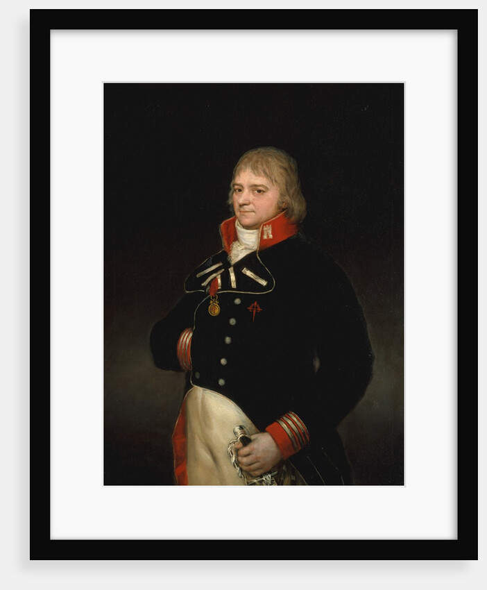 Ignacio Garcini y Queralt, Brigadier of Engineers, 1804 by Francisco Goya
