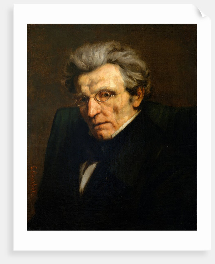 Charles Suisse, 1861 by Gustave Courbet