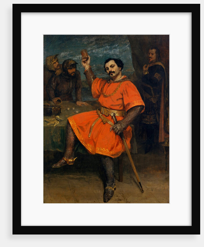 Louis Gueymard as Robert le Diable, 1857 by Gustave Courbet