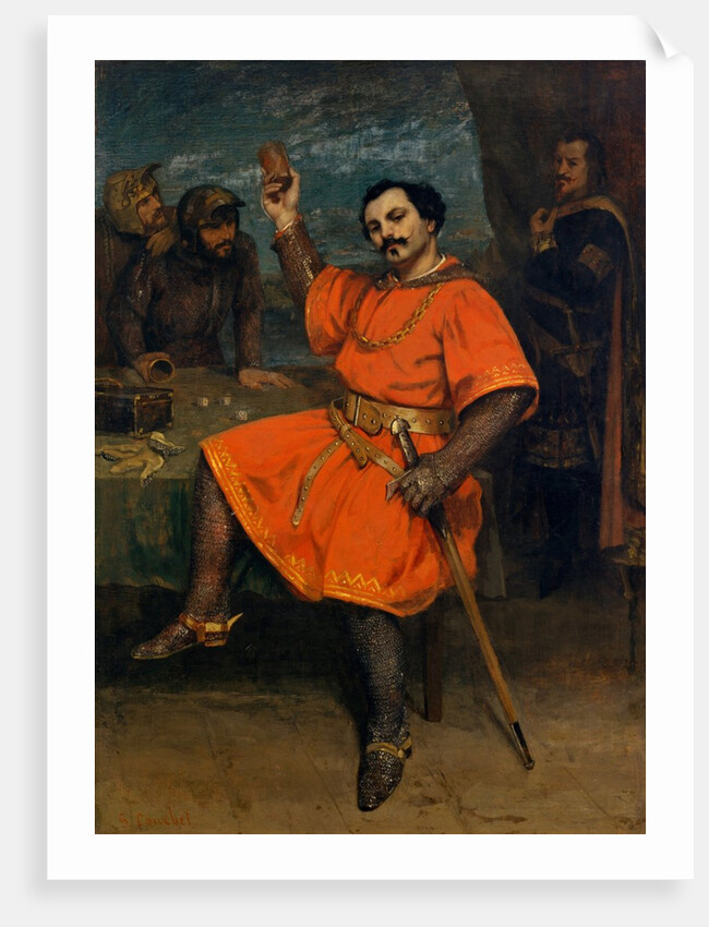 Louis Gueymard as Robert le Diable, 1857 by Gustave Courbet
