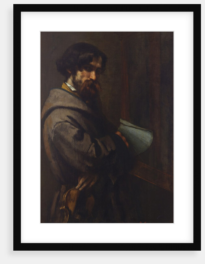 Alphonse Promayet, 1851 by Gustave Courbet