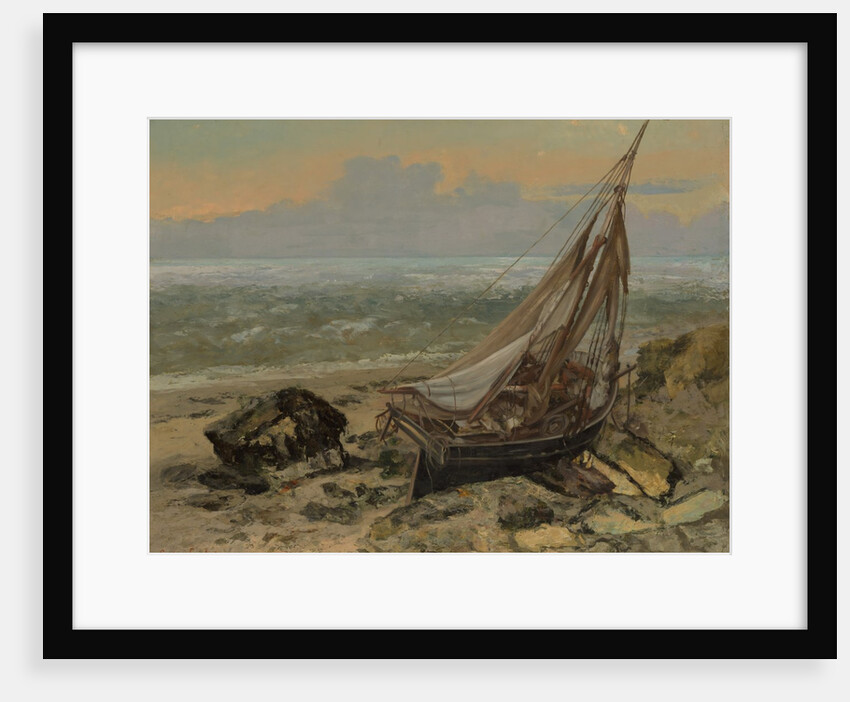 The Fishing Boat, 1865 by Gustave Courbet