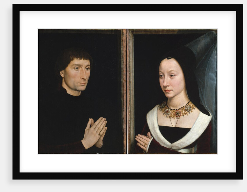 Tommaso di Folco Portinari; Maria Portinari…, ca. 1470 by Hans Memling