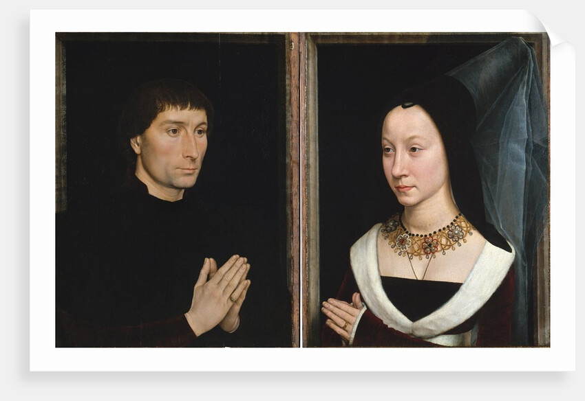 Tommaso di Folco Portinari; Maria Portinari…, ca. 1470 by Hans Memling