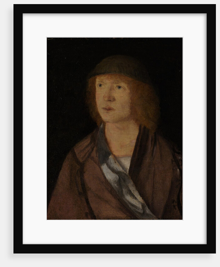 Portrait of a Young Man; Girl Making a Garland, ca. 1508 by Hans von Kulmbach