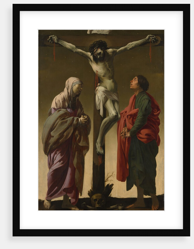 The Crucifixion with the Virgin and Saint John, ca. 1624-25 by Hendrick ter Brugghen