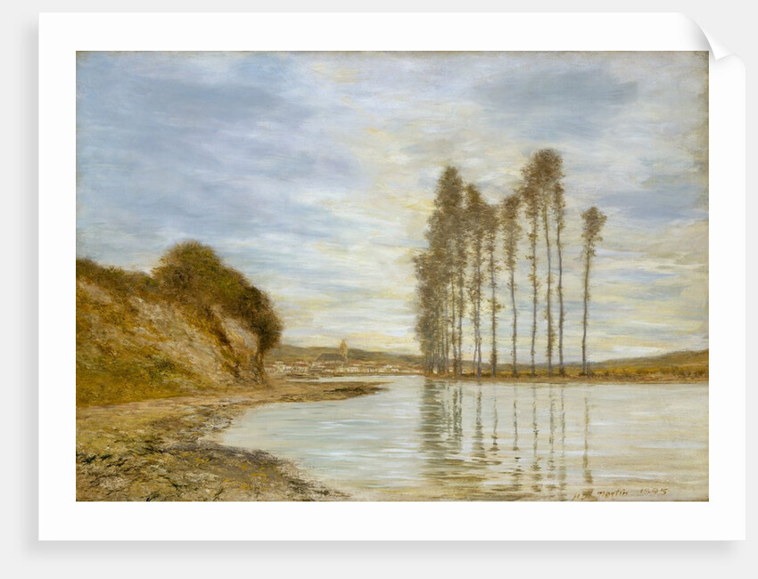 View on the Seine: Harp of the Winds, 1893-95 by Homer Dodge Martin