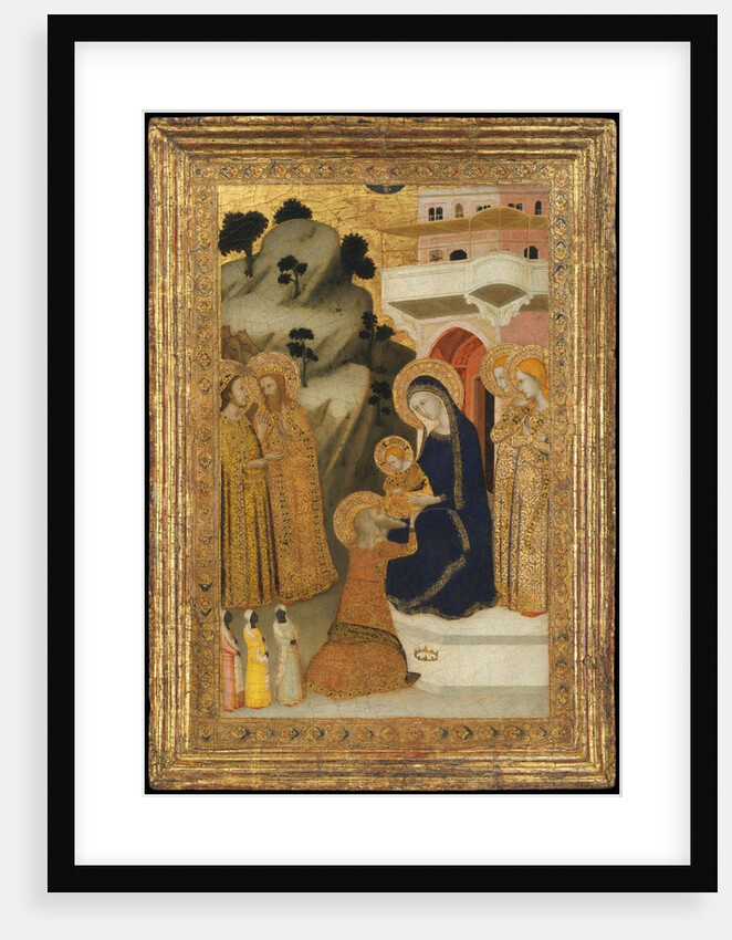 The Adoration of the Magi, ca. 1340-43 by Unknown