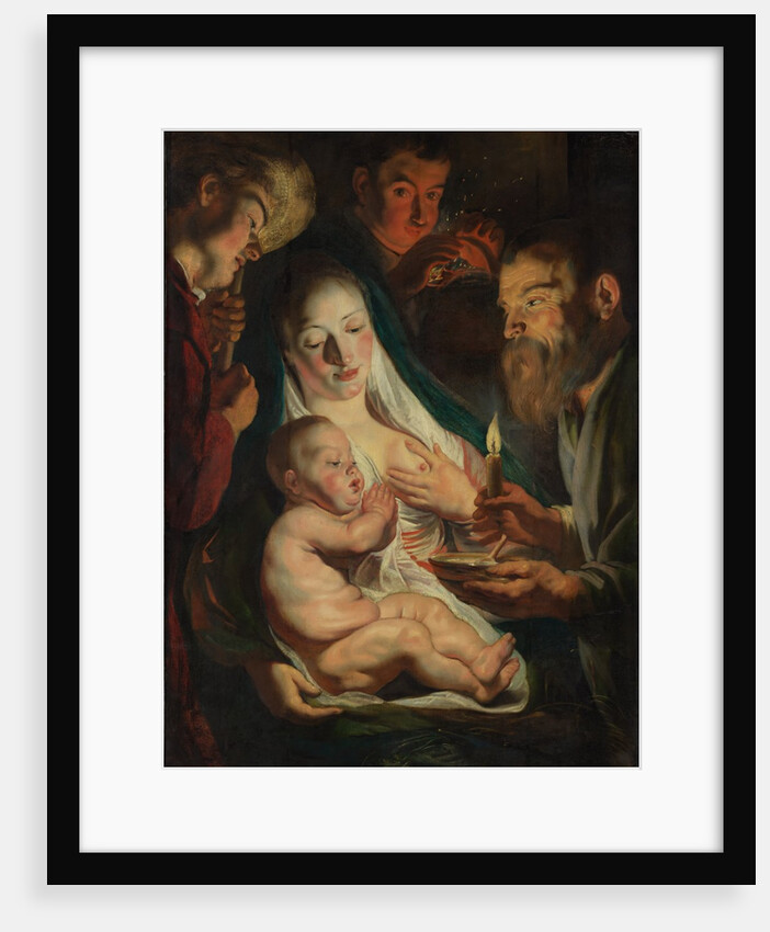 The Holy Family with Shepherds, 1616 by Jacob Jordaens