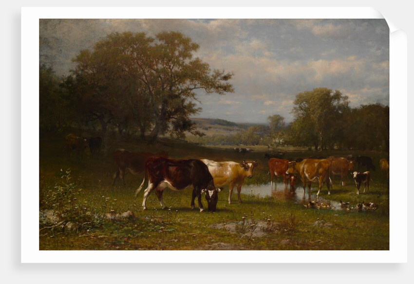 From Shifting Shade, 1887 by James McDougal Hart