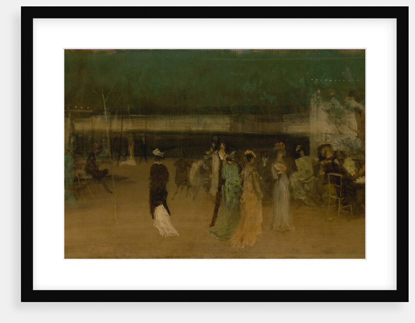 Cremorne Gardens, No. 2, ca. 1870-80 by James Abbott McNeill Whistler