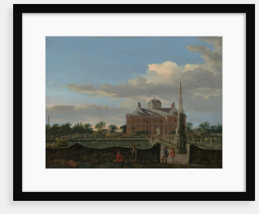 The Huis ten Bosch at The Hague and Its Formal Garden, ca. 1668-70 by Jan van der Heyden