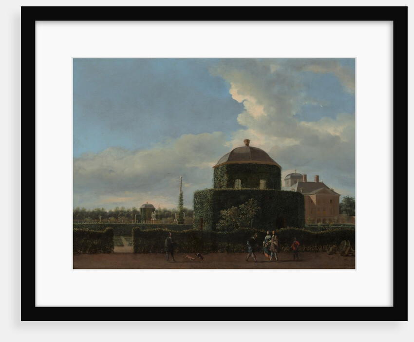 The Huis ten Bosch at The Hague and Its Formal Garden, ca. 1668-70 by Jan van der Heyden