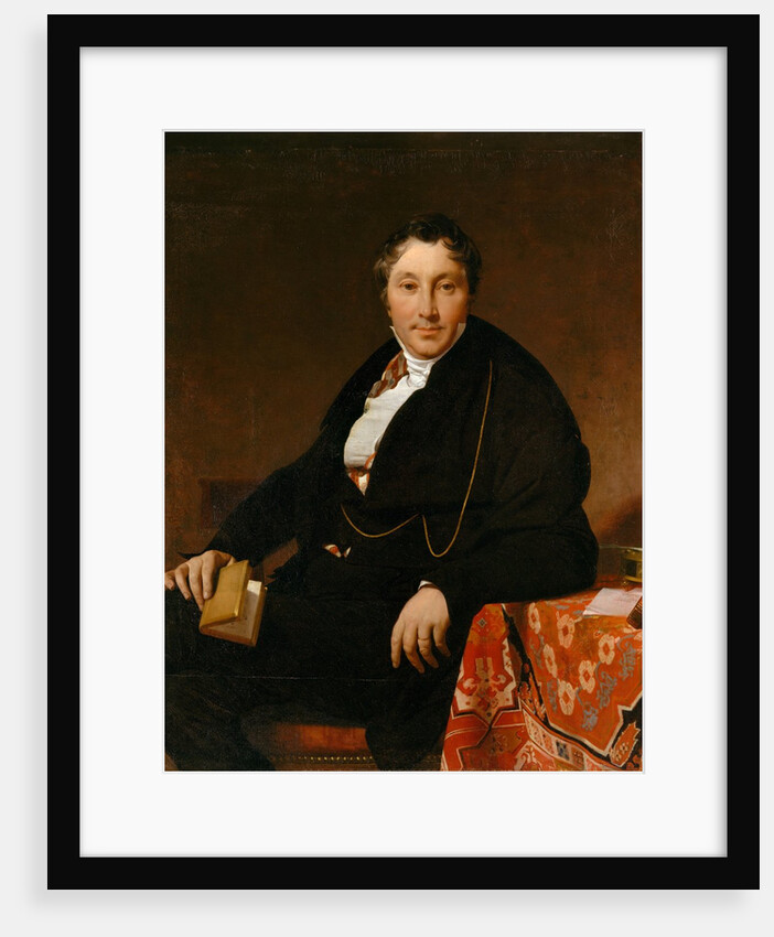 Jacques-Louis Leblanc, 1823 by Jean-Auguste-Dominique Ingres