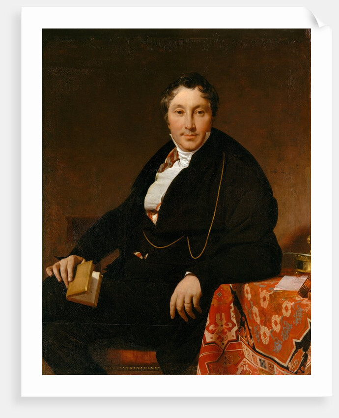 Jacques-Louis Leblanc, 1823 by Jean-Auguste-Dominique Ingres