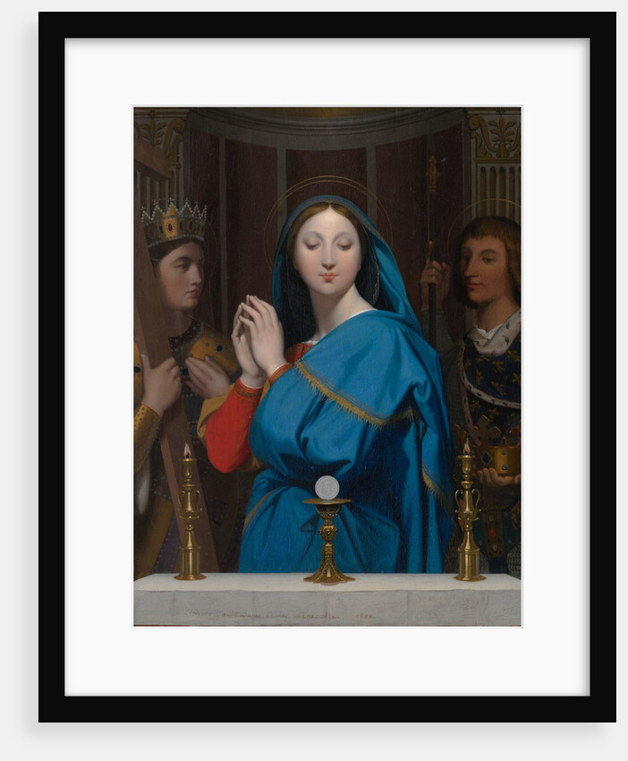 The Virgin Adoring the Host, 1852 by Jean-Auguste-Dominique Ingres