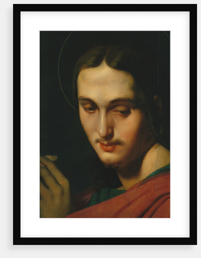 Head of Saint John the Evangelist by Jean-Auguste-Dominique Ingres
