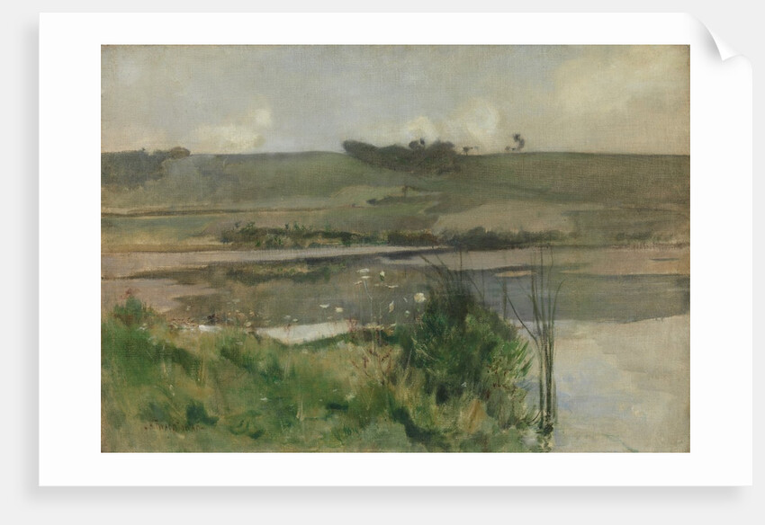 Arques-la-Bataille, ca. 1884 by John Henry Twachtman