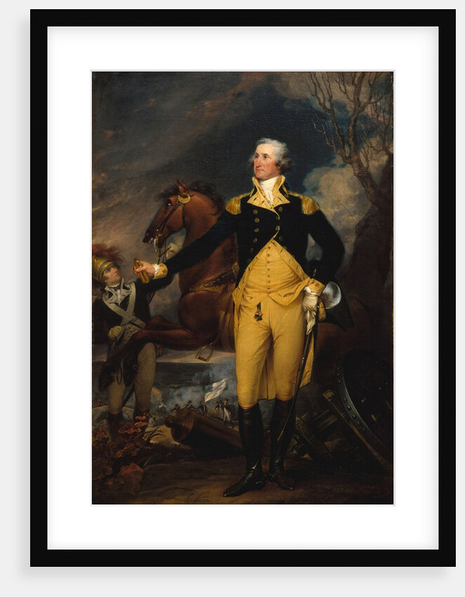 George Washington before the Battle of Trenton, ca. 1792-94 by John Trumbull