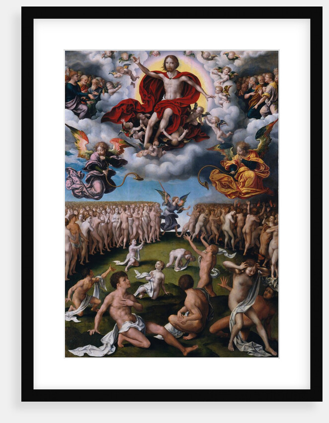 The Last Judgment, ca. 1520-25 by Joos van Cleve