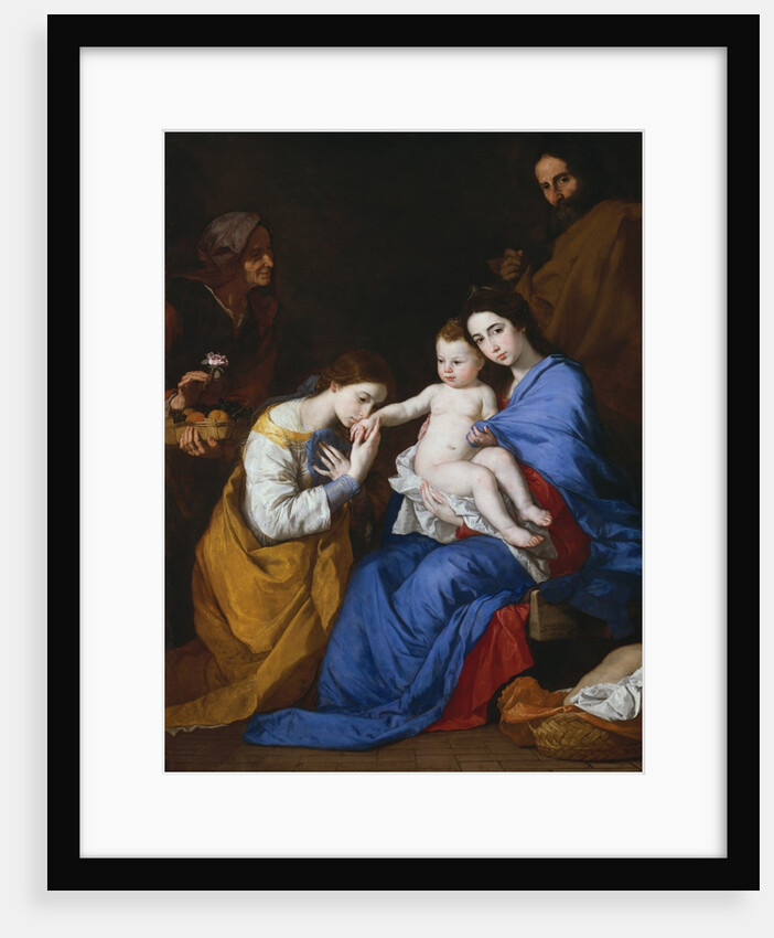 The Holy Family with Saints Anne and Catherine of Alexandria, 1648 by Jusepe de Ribera