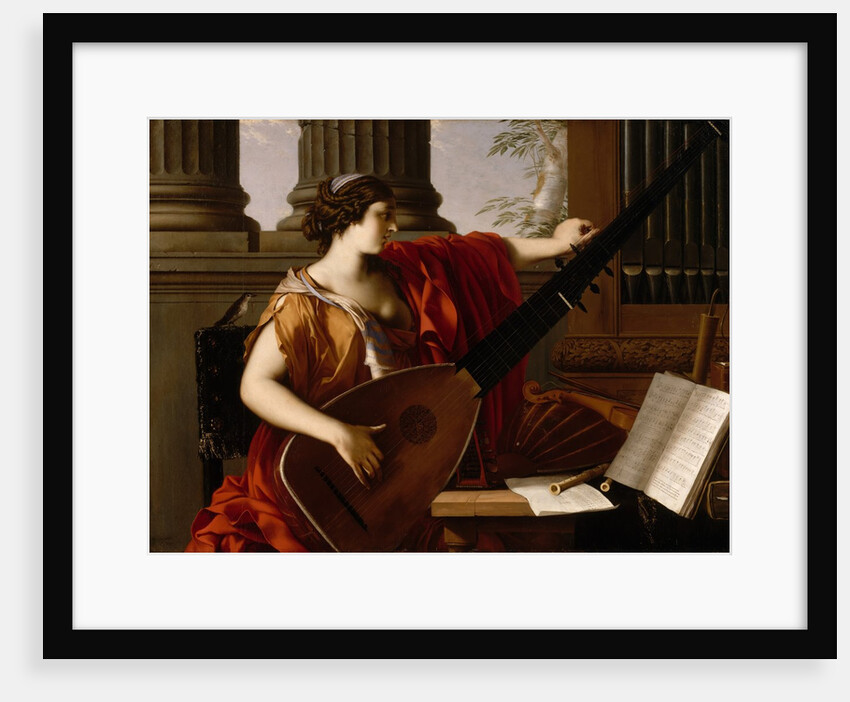 Allegory of Music, 1649 by Laurent de la Hyre