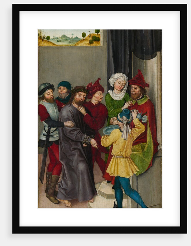 Christ before Pilate; The Resurrection by Ludwig Schongauer