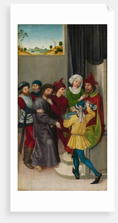 Christ before Pilate; The Resurrection by Ludwig Schongauer