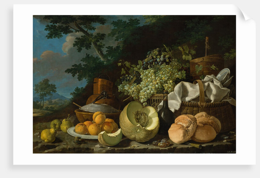 The Afternoon Meal, ca. 1772 by Luis Meléndez