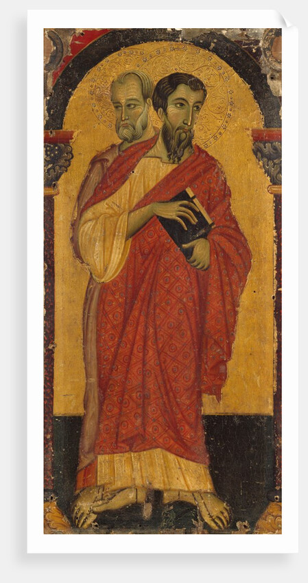Saints Bartholomew and Simon, 1266-75 by Master of Saint Francis of Assisi