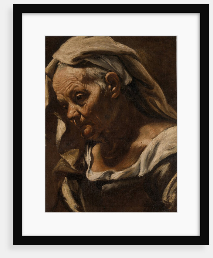 Head of an Old Woman, after 1610 by Orazio Borgianni
