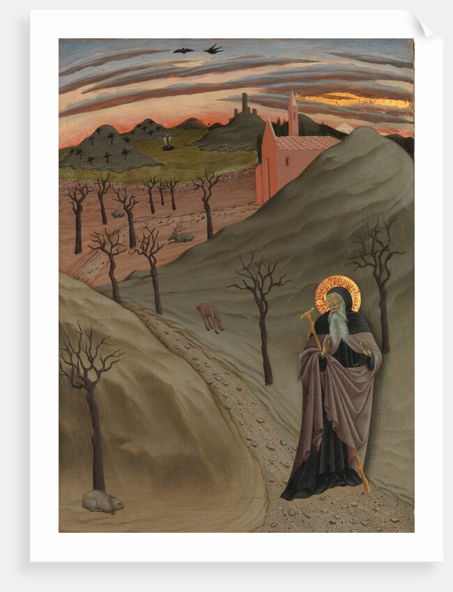 Saint Anthony the Abbot in the Wilderness, ca. 1435 by Master of the Osservanza Triptych