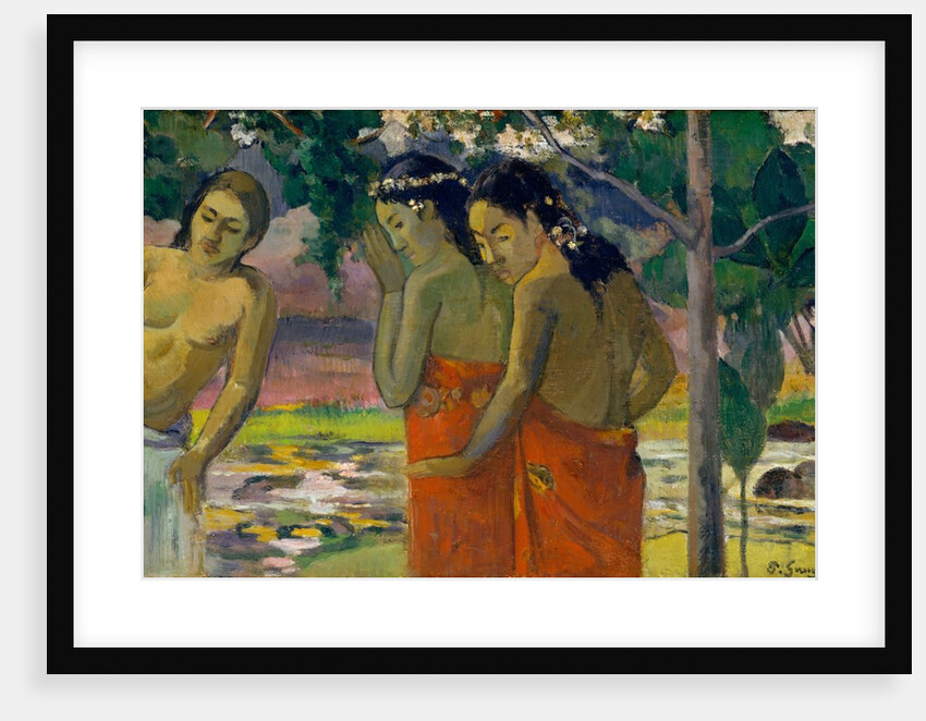Three Tahitian Women, 1896 by Paul Gauguin
