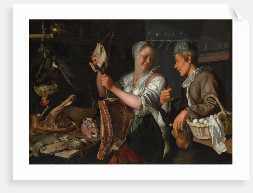Kitchen Scene, 1620s by Peter Wtewael