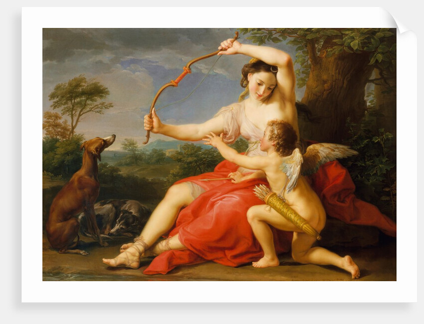 Diana and Cupid, 1761 by Pompeo Batoni