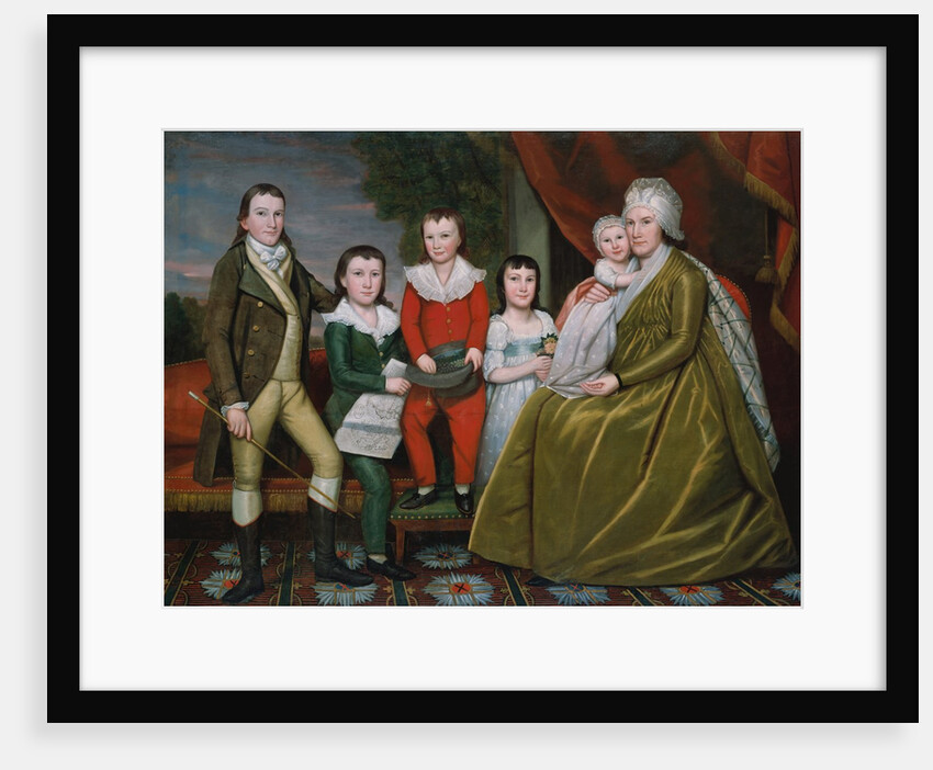Mrs. Noah Smith and Her Children, 1798 by Ralph Earl