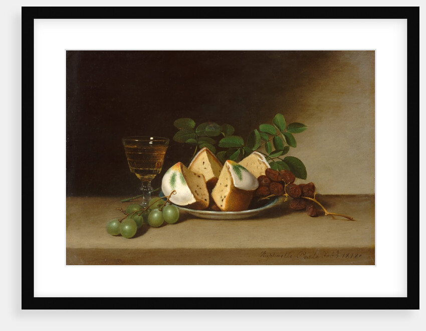 Still Life with Cake, 1818 by Raphaelle Peale