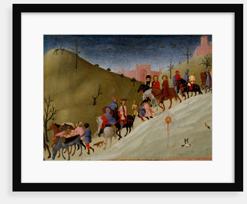 The Journey of the Magi, ca. 1433-35 by Sassetta