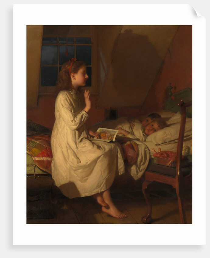 Story of Golden Locks, ca. 1870 by Seymour Joseph Guy