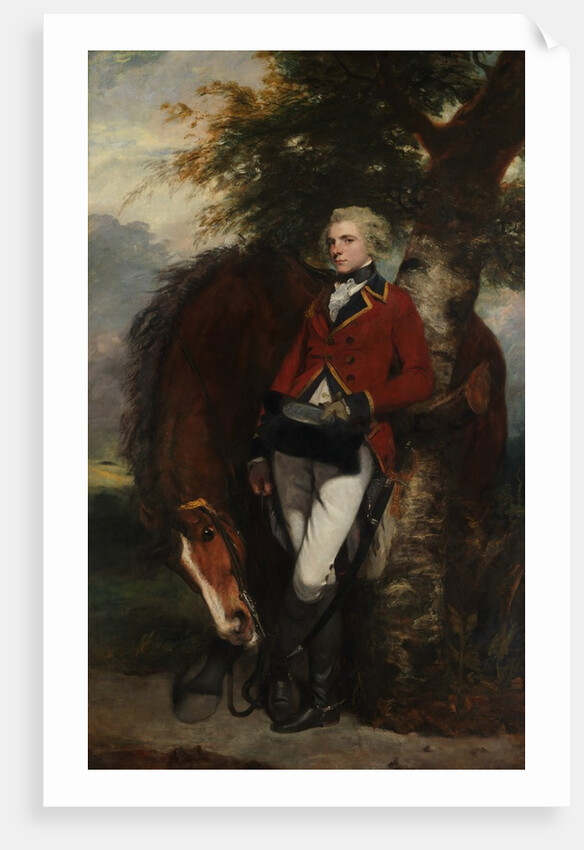 Captain George K. H. Coussmaker, 1782 by Sir Joshua Reynolds