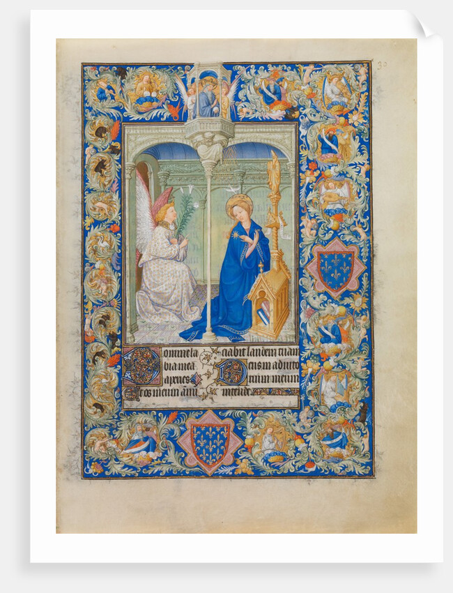 The Belles Heures of Jean de France, duc de Berry, 1405-1408/1409 by Hermann Limbourg; Jean Limbourg; Paul Limbourg