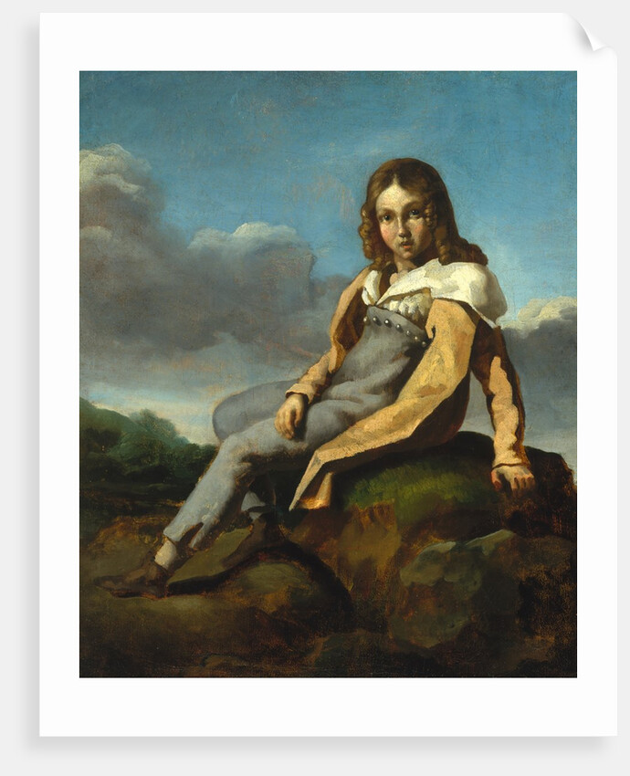Alfred Dedreux as a Child, ca. 1819-20 by Theodore Gericault