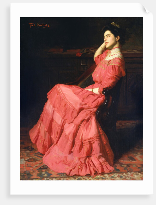 A Rose, 1907 by Thomas Pollock Anshutz