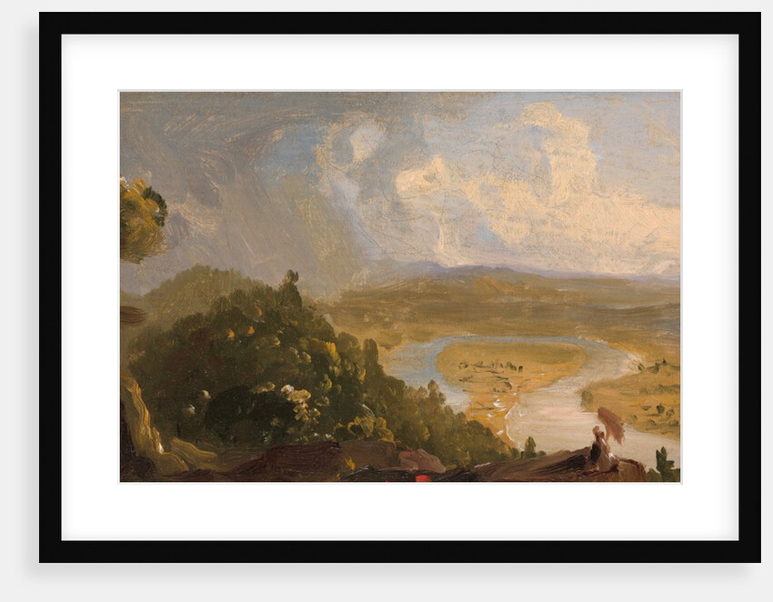 Sketch for View from Mount Holyoke, Northampton, Massachusetts…,, 1836 by Thomas Cole